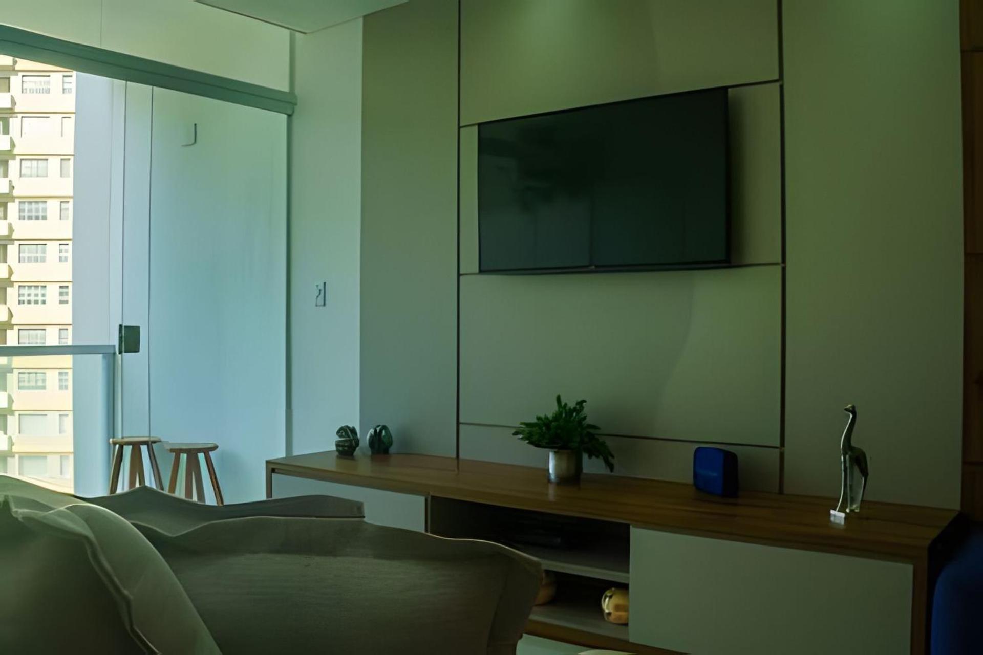 Vista-Mar - 3 Suites Com Ar Condicionado E Quarto Casal Com Ar Condicionado - 100M Da Praia Guarujá Dış mekan fotoğraf