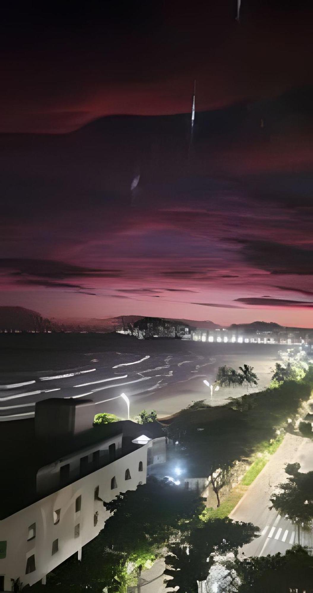 Vista-Mar - 3 Suites Com Ar Condicionado E Quarto Casal Com Ar Condicionado - 100M Da Praia Guarujá Dış mekan fotoğraf